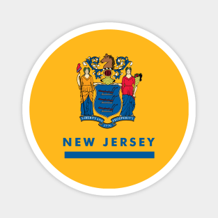 New Jersey State Flag Magnet